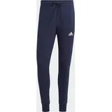 Adidas Essentials French Terry Tapered Cuff 3-Streifen Hose Legend Ink / White S