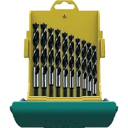Heller CV Holzspiralbohrersatz 10tlg.D.3,4,5,6,7,8,9,10,11,12mm Maxxbox CV-Stahl