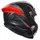 AGV K6 S Slashcut schwarz / grau / rot XS