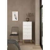 Home Affaire Highboard Bodo 50,2 x 120,1 x 39,1 cm Weiß