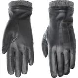 Pearlwood Daisy Lederhandschuhe Schwarz 8