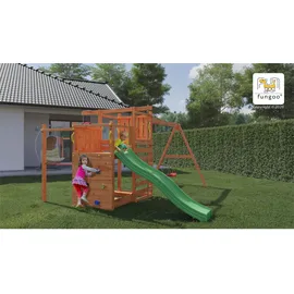 fungoo Spielturm Climbing Star 3 Teak