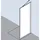 Kermi Seitenwand Nova 2000 TWD 0750x 2000 bv: 720-750 SIMG Kerolan Fontana.