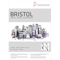 Hahnemühle Bristol Zeichenblock 20 Blatt 250 g/m2 weiß