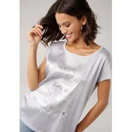 LAURA SCOTT Shirtbluse grau 38