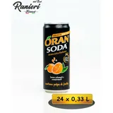 Limonadde Oransoda  Erfrischungsgetränk mit Orangensaft - Orangenlimonade