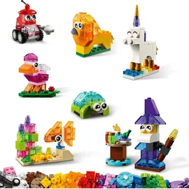 LEGO Classic Kreativ-Bauset mit durchsichtigen Steinen 11013