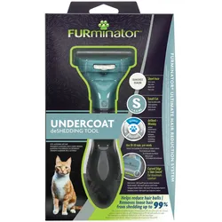 Furminator deShedding Tool Cat Kurzhaar Pflegewerkzeug für Katzen Größe S