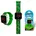 Minecraft Digitaluhr 1-tlg Gehäusefarbe Grün Silikonarmband