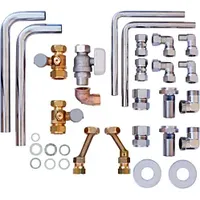 Vaillant ecoTEC Installations-Set 0020201901 Aufputz/Unterputz, Austausch Alt-Inst. Auf-/Unterputz Rohre