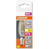 Osram LED-Lampe Comfort Candle Filament 3,4W/927 (40W) Clear Dimmable