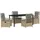 vidaXL Garten Essgruppe 5 pcs Beige Poly-Rattan