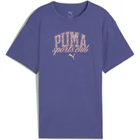 Puma Mädchen Class Tee II G T-Shirts, Blue Crystal,