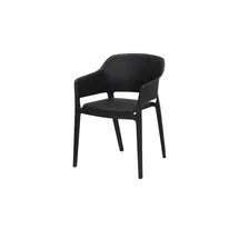 Möbel Kraft Lacona Stapelstuhl 55 x 54,5 x 77,5 cm schwarz/weiß