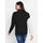 Heine Rollkragenpullover gemustert Schwarz / Ecru 36