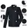 KILLTEC KOW 105 MN FLC JCKT Schwarz/Blau XXL