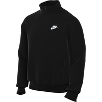 Nike Herren NSW Club Bb Hz Top T-Shirt, Schwarz/Schwarz/Weiß, S