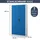 Jan Nowak Mehrzweckschrank 185 x 90 x 45 cm Grau-Blau