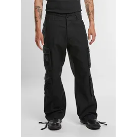 Brandit Textil Pure Vintage Pants Loose Fit Cargohose Schwarz S