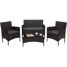 MCW MCW-F55 Loungeset braun/dunkelgrau