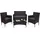 MCW MCW-F55 Loungeset braun/dunkelgrau