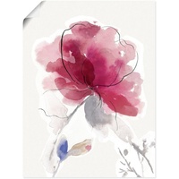 Artland Wandbild »Rosige Blüte II.«, Blumenbilder, (1 St.), als