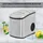 Syntrox Germany Edelstahl Eiswürfelmaschine Tremad 10kg pro 24h - Silber