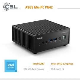 Asus Mini-PC PN42 Intel N200 2023 4K Ultra HD 3,7 GHz 16 GB RAM 2000 GB SSD Intel UHD Graphics Win 11