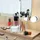 Relaxdays Pinselhalter Badorganizer Transparent