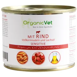 Dosennahrung Katze Sensitive Rind