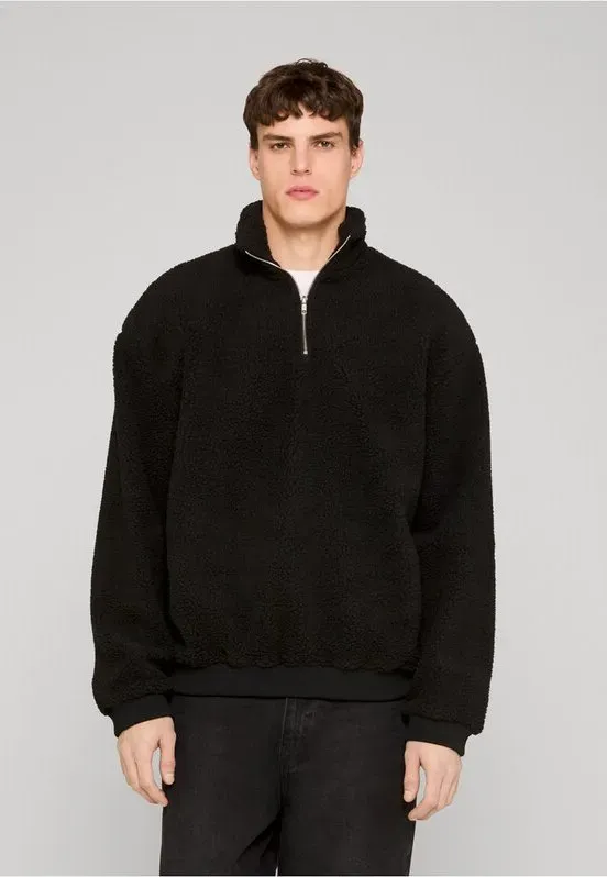 JAYXKEY Teddy-Jogginghose, extra groß, schwarz, M