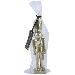 Kerze NUSSKNACKER gold
