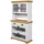OTTO home Buffet Rügen 95 x 40 x 168,3 cm Weiß