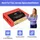 4mybaby GmbH Spannbettlaken Baumwolle-Jersey 140 x 200 cm rot