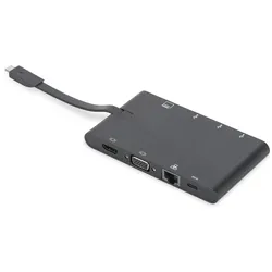 DIGITUS DA-70865 - Dockingstation - USB-C - VGA