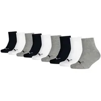 Puma Kinder Jungen Mädchen Quarter Socken 9er Pack