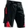 Kübler Pulsschlag Bermuda 2524 schwarz/mittelrot Größe 56