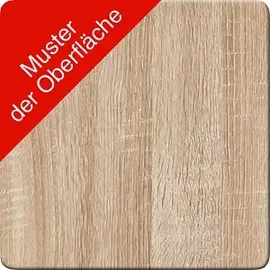 Wohnling WL5.929 Rollcontainer 33 x 38 x 60 cm braun