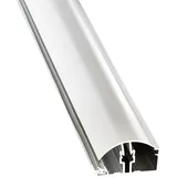 Gutta PVC Klemm-Randprofil 2000 mm weiß für 10, 16 mm Hohlkammerplatte