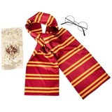 Metamorph Zauberer-Kostüm Harry Potter Accessoire-Set für Kinder, Essentielles Zubehör für kleine Zauberschüler rot