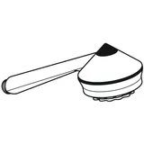 Hansgrohe Handbrause 1901 mit Quiclean 28901400 weiss/chrom