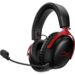 HYPERX Cloud III Wireless, Over-ear Gaming Headset Black/Red