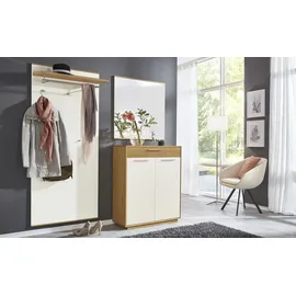 VOSS Garderobenpaneel Loveno 80 x 183 x 27 cm Weiß