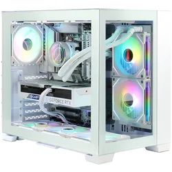 HYRICAN Gaming-PC "SNOW 7360", weiß, 32 GB RAM 2000 GB SSD, Computer, DDR5 RAM; PCIe Gen4; Windows 11