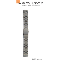 Hamilton Metall Khaki Aviation Band-set Edelstahl H695.765.102 - silber