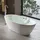doporro Vicenza599 Freistehende Badewanne 150 x 79 cm (inkl. Ablaufgarnitur)
