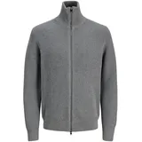 JACK & JONES Cardigan BLASTANDFORT Strickjacke Reißverschluss