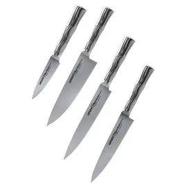 Samura BAMBOO Allzweckmesser 4-tlg. Grau
