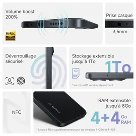 Xiaomi Redmi 15C 5G 4 GB RAM 256 GB Midnight Black