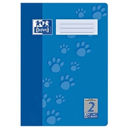 Oxford Schulheft »Schule 100050401« A4 (Lineatur 2) blau